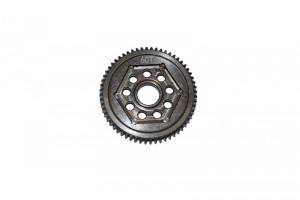 GPM LM060TS-BK HARDEN STEEL #45 SPUR GEAR 60T LOSI  1/18 2WD MINI-T 2.0 STADIUM TRUCK LOS01015 - LM060TS-BK