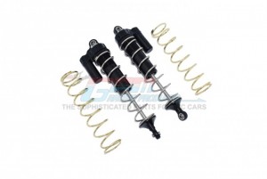 GPM MAKX187R/L ALUMINUM REAR L-SHAPE PIGGY BACK SPRING DAMPERS 187mm ARRMA 1/5 4WD KRATON / OUTCAST 8S BLX MONSTER TRUCK ARA110002T1/T2 - BLACK - MAKX187R/L-BK-S