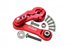 GPM MAK16025 ALUMINUM TIE ROD 25T SERVO HORN ARRMA KRATON 6S / TALION 6S / OUTCAST 6S / INFRACTION 6S - RED - MAK16025-R