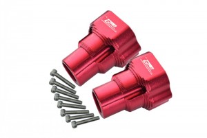 GPM LMT022 ALUMINUM REAR KNUCKLE ARM LOS242052 LOSI 1/8 LMT 4WD SOLID AXLE MONSTER TRUCK LOS04022 - RED - LMT022-R