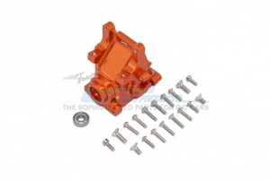 GPM MAK012B ALUMINUM FRONT/REAR GEAR BOX (WITHOUT CARRIER) ARRMA KRATON TALION TYPHON  NOTORIOUS INFRACTION - ORANGE - MAK012B-OR
