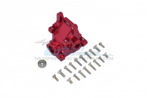 GPM MAK012B ALUMINUM FRONT/REAR GEAR BOX (WITHOUT CARRIER) ARRMA KRATON TALION TYPHON  NOTORIOUS INFRACTION - RED - MAK012B-R