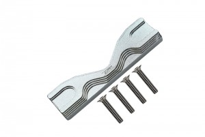 GPM LMT015F/R ALUMINUM FRONT / REAR FRAME BRACE LOS244007 LOSI 1/8 LMT 4WD SOLID AXLE MONSTER TRUCK LOS04022 - LMT015F/R-S