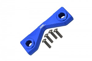 GPM LMT201F/RB ALUMINUM FRONT / REAR FRAME MOUNT LOS241032 LOSI 1/8 LMT 4WD SOLID AXLE MONSTER TRUCK LOS04022 - BLUE - LMT201F/RB-B