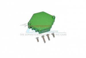 GPM LU4051 ALUMINUM ELECTRIC CONTROL MOUNT WITH HEAT SINK LOSI 1/10 4WD LASERNUT TENACITY ULTRA 4 ROCK TACER LOS03028 - GREEN - LU4051-G