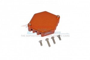 GPM LU4051 ALUMINUM ELECTRIC CONTROL MOUNT WITH HEAT SINK LOSI 1/10 4WD LASERNUT TENACITY ULTRA 4 ROCK TACER LOS03028 - ORANGE - LU4051-OR