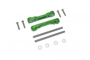 GPM LU4008 ALUMINUM FRONT LOWER SUSPENSION MOUNT  LOSI 1/10 4WD LASERNUT TENACITY ULTRA 4 ROCK TACER LOS03028 - GREEN - LU4008-G