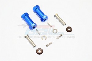 ALUMINIUM WHEEL HEX ADAPTERS 29MM WIDTH (USE FOR 4MM THREAD WHEEL SHAFT & 5MM HOLE WHEEL)  AXIAL RR10 BOMBER - RR010/295-B