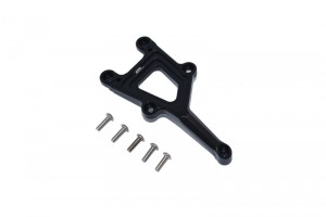 GPM GT015F ALUMINUM FRONT TOP PLATE TRAXXAS 1/10 4WD FORD GT4-TEC 2.0 / 4-TEC 3.0 93054-4 - BLACK - GT015F-BK