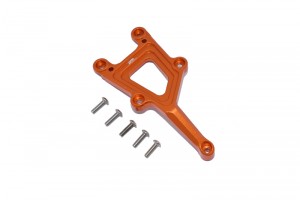 GPM GT015F ALUMINUM FRONT TOP PLATE TRAXXAS 1/10 4WD FORD GT4-TEC 2.0 / 4-TEC 3.0 93054-4 - ORANGE - GT015F-OR