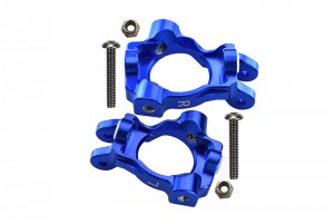GPM LU4019 ALUMINUM FRONT C-HUBS LOSI  1/10 4WD LASERNUT TENACITY ULTRA 4 ROCK TACER-LOS03028 - LU4019-B