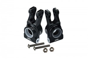 GPM LU4022 ALLOY REAR KNUCKLE ARM LOSI  1/10 4WD LASERNUT TENACITY ULTRA 4 ROCK TACER LOS03028 - BLACK - LU4022-BK