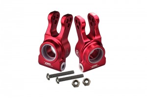 GPM LU4022 ALLOY REAR KNUCKLE ARM LOSI  1/10 4WD LASERNUT TENACITY ULTRA 4 ROCK TACER LOS03028 - RED - LU4022-R