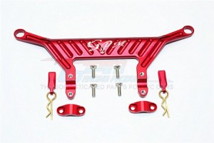 GPM RR0126 ALUMINIUM BATTERY HOLDER - AXIAL RR10 BOMBER - Red - RR0126-R