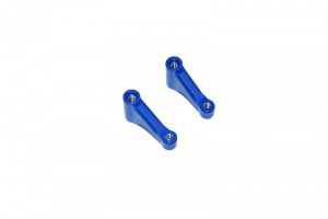 GPM LM016F ALUMINUM FRONT CHASSIS BRACE TEAM LOSI  1/18 2WD MINI-T 2.0 STADIUM TRUCK LOS01015 - BLUE - LM016F-B