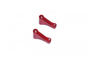 GPM LM016F ALUMINUM FRONT CHASSIS BRACE TEAM LOSI  1/18 2WD MINI-T 2.0 STADIUM TRUCK LOS01015 - RED - LM016F-R