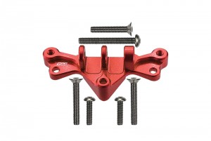 GPM LMT012B FRONT / REAR GEARBOX UPPER SUSPENSION LINKS MOUNT LOSI 1/8 LMT 4WD SOLID AXLE MONSTER TRUCK-LOS04022 - RED - LMT012B-R