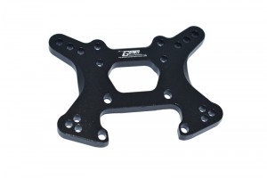 GPM LU4028 ALUMINUM FRONT SHOCK TOWER LOS234035 LOSI 1/10 4WD LASERNUT TENACITY ULTRA 4 ROCK TACER LOS03028 - BLACK - LU4028-BK