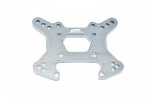 GPM LU4028 ALUMINUM FRONT SHOCK TOWER LOS234035 LOSI 1/10 4WD LASERNUT TENACITY ULTRA 4 ROCK TACER LOS03028 - SILVER - LU4028-S