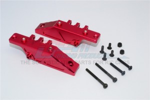 ALUMINIUM FRONT GEAR BOX MOUNT - AXIAL RR10 BOMBER - Red - RR012A-R
