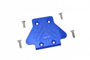 GPM MAM331R ALUMINUM REAR CHASSIS PROTECTION PLATE LOSI 1/10 4WD LASERNUT TENACITY ULTRA 4 ROCK TACER LOS03028 - BLUE - MAM331R-B