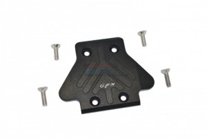 GPM MAM331R ALUMINUM REAR CHASSIS PROTECTION PLATE LOSI 1/10 4WD LASERNUT TENACITY ULTRA 4 ROCK TACER LOS03028 - BLACK - MAM331R-BK