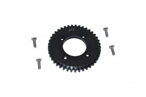 GPM HARDEN STEEL SPUR GEAR 39T / 40T / 41T LOS232025 LOSI 1/10 4WD LASERNUT TENACITY ULTRA 4 ROCK TACER LOS03028 - 41T - LU4041TS-BK