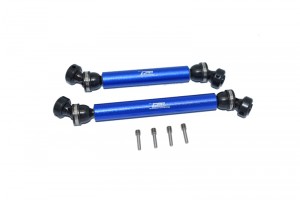 GPM RBX037SA STEEL W/ ALUMINIUM FRONT OR REAR CVD DRIVE SHAFT AXIAL RC 1/10 4WD RBX10 RYFT BRUSHLESS ROCK BOUNCER AXI03005 - BLUE - RBX037SA-B