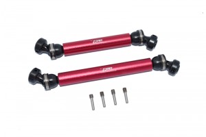 GPM RBX037SA STEEL W/ ALUMINIUM FRONT OR REAR CVD DRIVE SHAFT AXIAL RC 1/10 4WD RBX10 RYFT BRUSHLESS ROCK BOUNCER AXI03005 - RED - RBX037SA-R