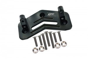 GPM LMT024 ALUMINUM SERVO MOUNT LOSI 1/8 LMT 4WD SOLID AXLE MONSTER TRUCK LOS04022 - BLACK - LMT024-BK