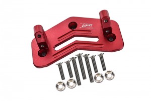 GPM LMT024 ALUMINUM SERVO MOUNT LOSI 1/8 LMT 4WD SOLID AXLE MONSTER TRUCK LOS04022 - RED - LMT024-R