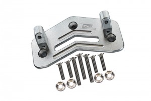 GPM LMT024 ALUMINUM SERVO MOUNT LOSI 1/8 LMT 4WD SOLID AXLE MONSTER TRUCK LOS04022 - SILVER - LMT024-S