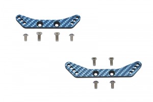 GPM FTA802830 CARBON FIBER FRONT & REAR SHOCK TOWER TAMIYA 1/10 4WD TA08 PRO 58693 RC CAR - FTA802830-B