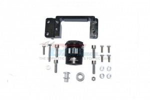 GPM MAKX024N ALUMINUM SERVO MOUNT W/ 25T SERVO HORN ARRMA 1/5 4WD OUTCAST / KRATON 8S BLX STUNT TRUCK ARA5810 - BLACK - MAKX024N-BK