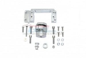 GPM MAKX024N ALUMINUM SERVO MOUNT W/ 25T SERVO HORN ARRMA 1/5 4WD OUTCAST / KRATON 8S BLX STUNT TRUCK ARA5810 - SILVER - MAKX024N-S