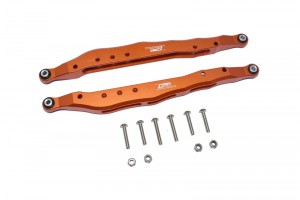GPM RBX014R ALUMINUM REAR LOWER TRAILING ARMS  AXIAL 1/10 4WD RBX10 RYFT ROCK BOUNCER AXI03005 - RBX014R-OR