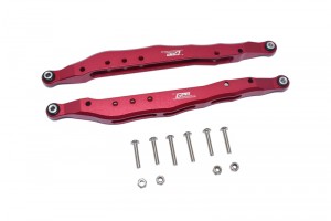 GPM RBX014R ALUMINUM REAR LOWER TRAILING ARMS  AXIAL 1/10 4WD RBX10 RYFT ROCK BOUNCER AXI03005 - RED - RBX014R-R