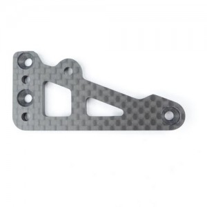 3RACING SAK-AS619 Graphite Servo Plate For KIT-ADVANCE S64GA CAR - SAK-AS619