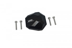 GPM RBX012A ALUMINUM FRONT / REAR GEARBOX COVER AXIAL 1/10 4WD RBX10 RYFT BRUSHLESS ROCK BOUNCER AXI03005 - BLACK - RBX012A-BK