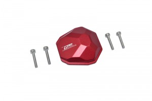 GPM RBX012A ALUMINUM FRONT / REAR GEARBOX COVER AXIAL 1/10 4WD RBX10 RYFT BRUSHLESS ROCK BOUNCER AXI03005 - RED - RBX012A-R