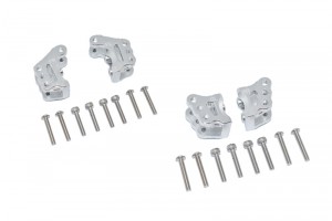 GPM RBX089 ALUMINUM FRONT & REAR AXLE MOUNT SET FOR SUSPENSION LINKS AXIAL RC 1/10 4WD RBX10 RYFT BRUSHLESS ROCK BOUNCER AXI03005 - RBX089-S
