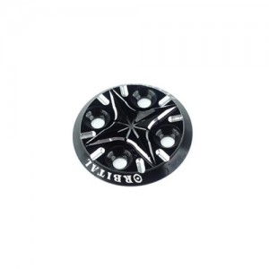 3RACING SAK-D5632 ALUMINIUM SPUR GEAR COVER 1/10 RC SAKURA D5 DRIFT CAR - SAK-D5632/BK