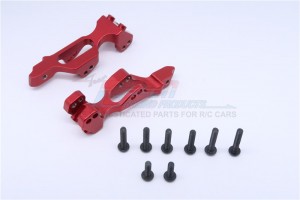 ALUMINIUM REAR SHOCK MOUNT - AXIAL RR10 BOMBER - Red - RR030-R