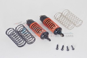 GPM SLA087F ALLOY FRONT ADJUSTABLE SPRING DAMPER TRAXXAS SLASH 4X4 / NOS DEEGAN / BANDIT XL-5 / STAMPEDE 4X4 - BLACK - SLA087F-BK-OR