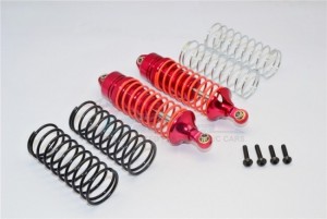 GPM SLA087F ALLOY FRONT ADJUSTABLE SPRING DAMPER TRAXXAS SLASH 4X4 / NOS DEEGAN / BANDIT XL-5 / STAMPEDE 4X4 - SLA087F-R-OR