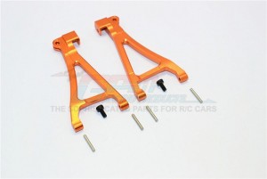 GPM ERV055 ALUMINIUM FRONT LOWER ARM TRAXXAS 1/16 RC  MINI E-REVO MONSTER - ERV055-OR