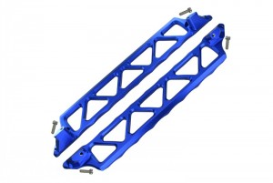 GPM TXM014 ALUMINIUM SIDE TRAIL FOR 6S TRAXXAS XMAXX 6S 8S MONSTER - Blue - TXM014-B