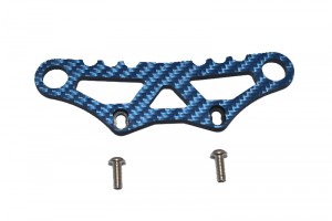 GPM FTA8331F CARBON FIBER FRONT BUMPER FIXING PLATE 1/10 TAMIYA TA08 PRO TOURING CAR - FTA8331F-B