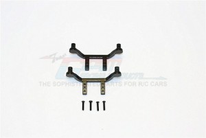 GPM SST201FR ALUMINIUM FRONT & REAR BODY POST MOUNT TRAXXAS LATRAX STADIUM SUPER TRUCK - SST201FR-BK