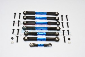GPM XO160 ALUMINIUM COMPLETED TIE ROD TRAXXAS XO-01 SUPER CAR - XO160-B-BEBK